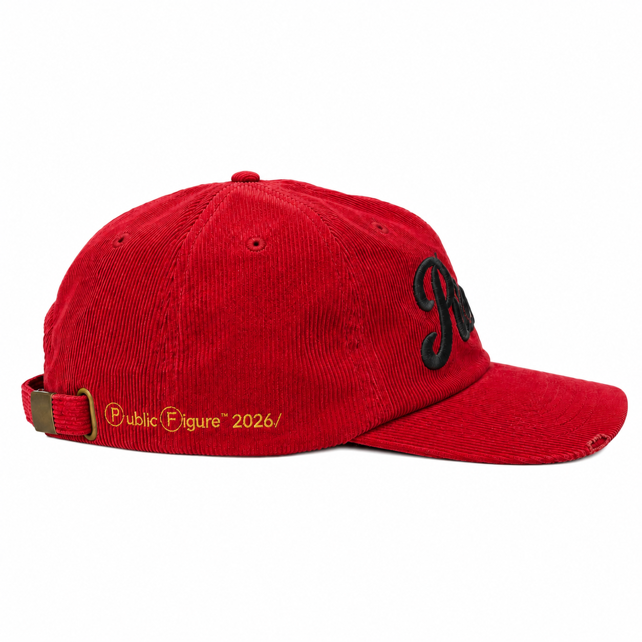 Red PF Corduroy Hat